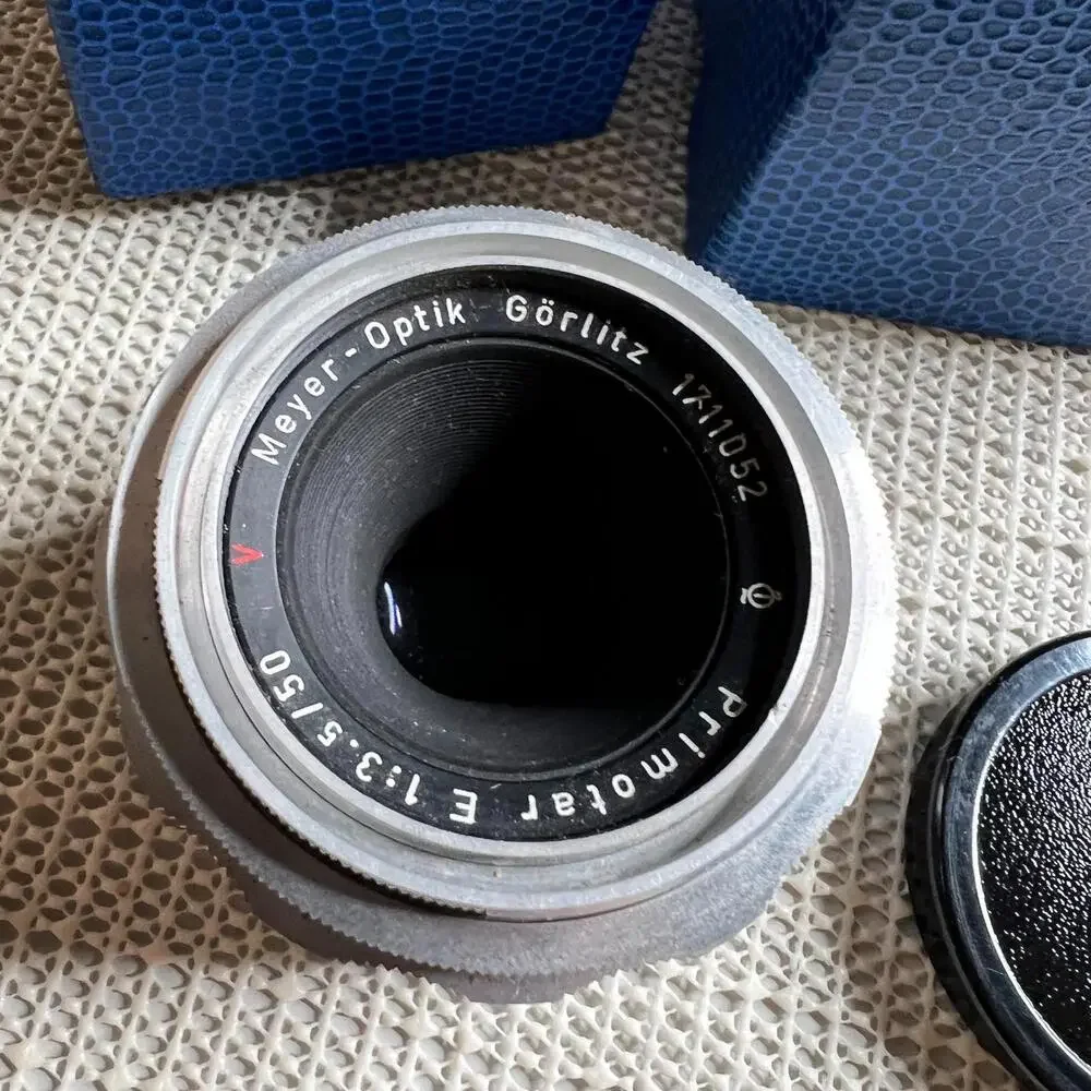 Meyer-Optik Görlitz Primotar E 50mm f/3.5 M42 Vintage Lens Germany w/‎ Box